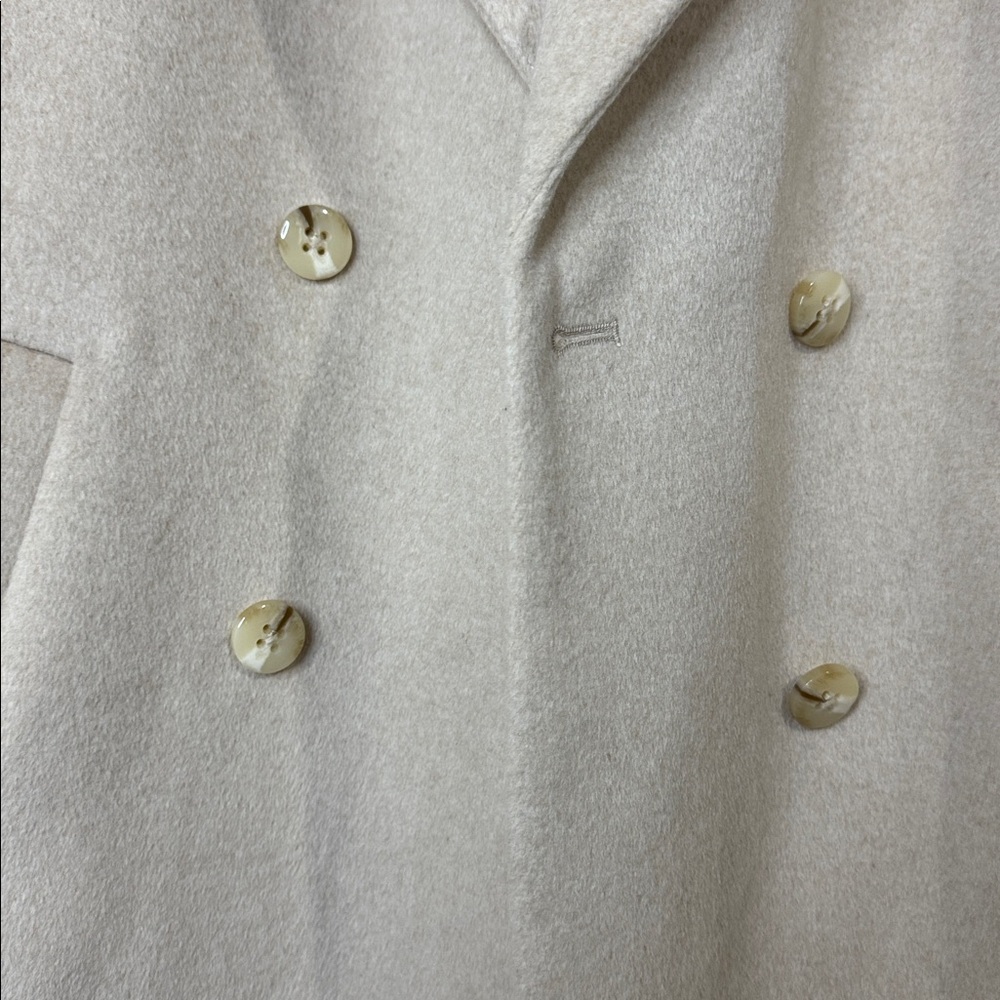 Ann Taylor Cocoon Coat Double Breasted Relaxed Oversized Small - Picture 5 of 12